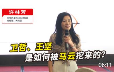 卫哲、王坚是如何被马云挖来的？许林芳：老板要善用各路