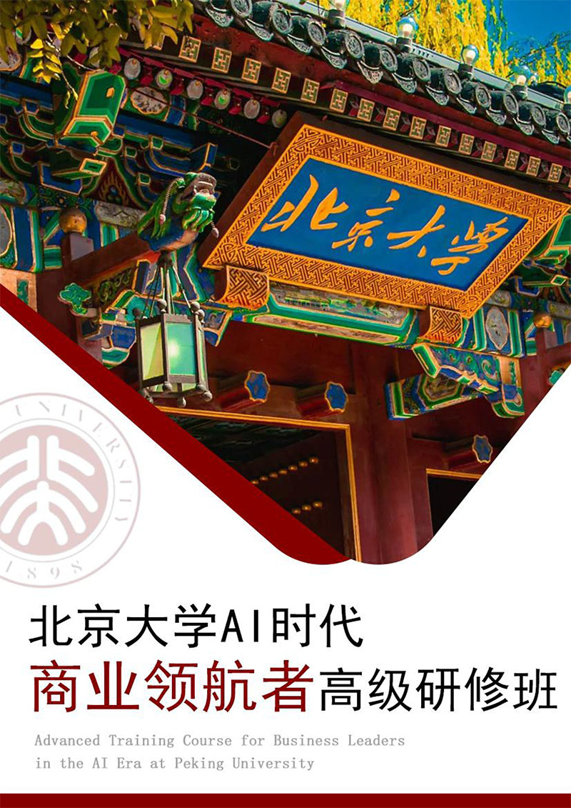 北京大学AI时代商业领航者高级研修班